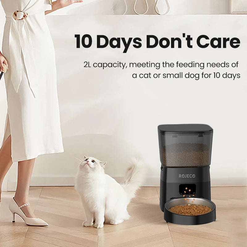 Automatic Cat Feeder, 8 cups/2 liters