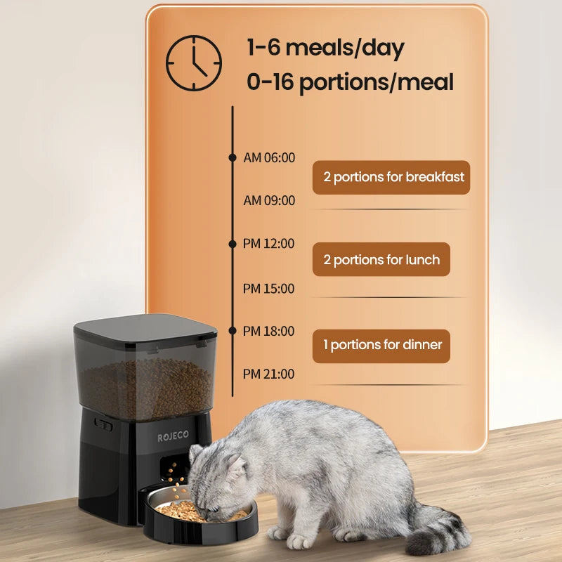 Automatic Cat Feeder, 8 cups/2 liters